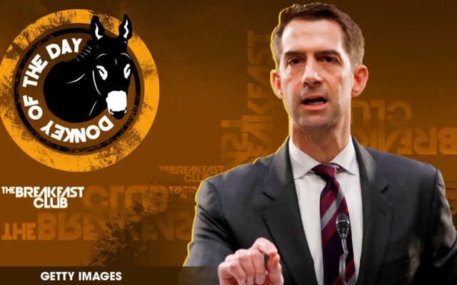 Tom Cotton Describes Slavery As A ‘Necessary Evil’ In Bid To Keep Schools From Teaching 1619 Project