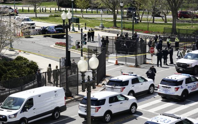 U.S. Capitol Locked Down After Two Police Officers Rammed By Vehicle
